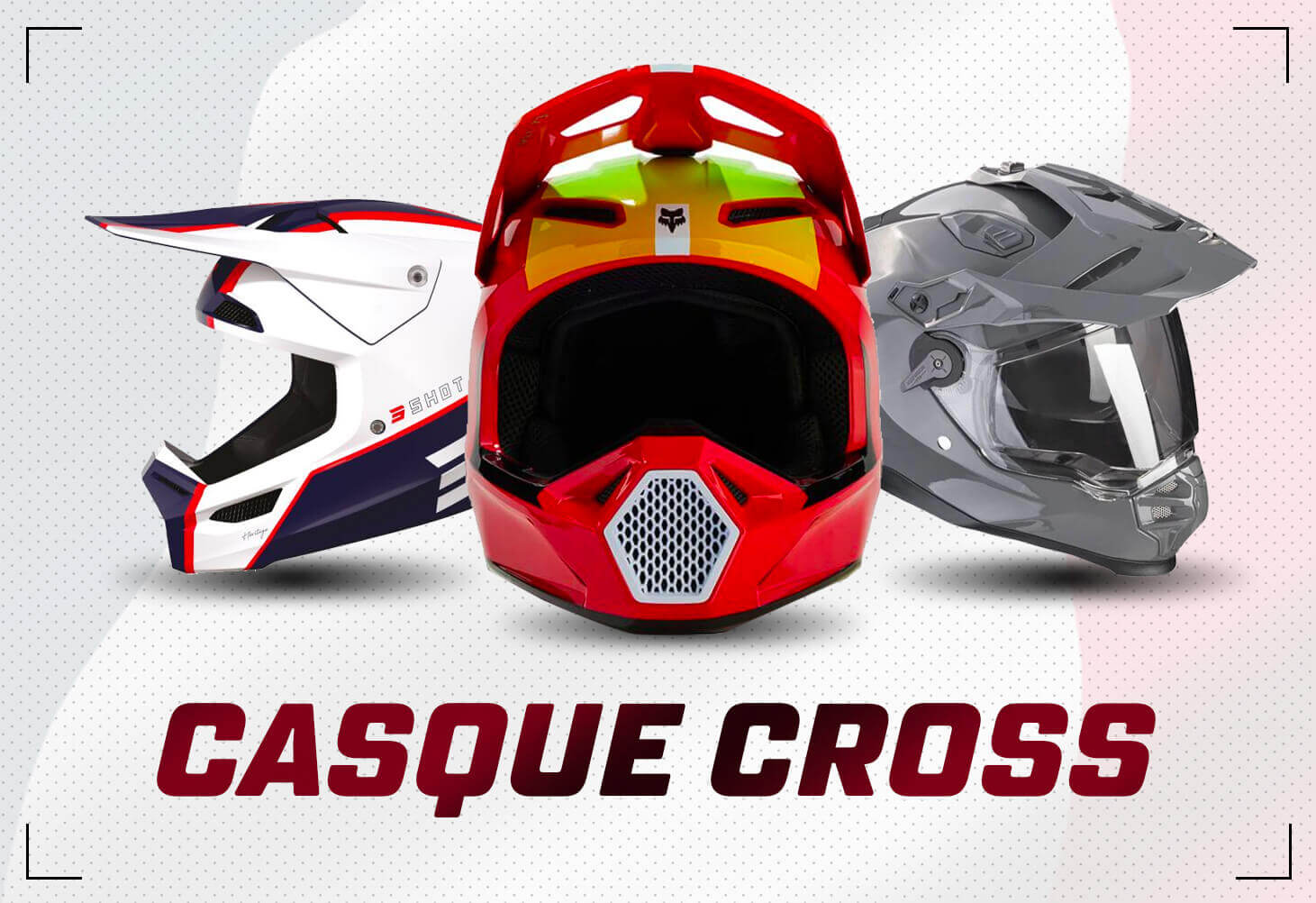 Casque cross