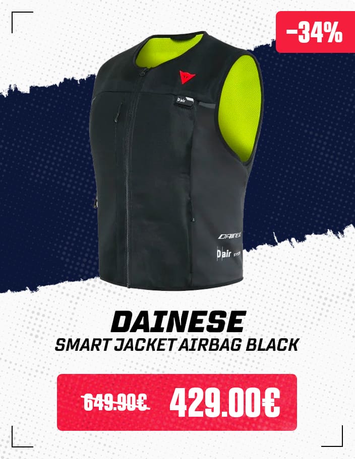 DAINESE SMART JACKET AIRBAG BLACK