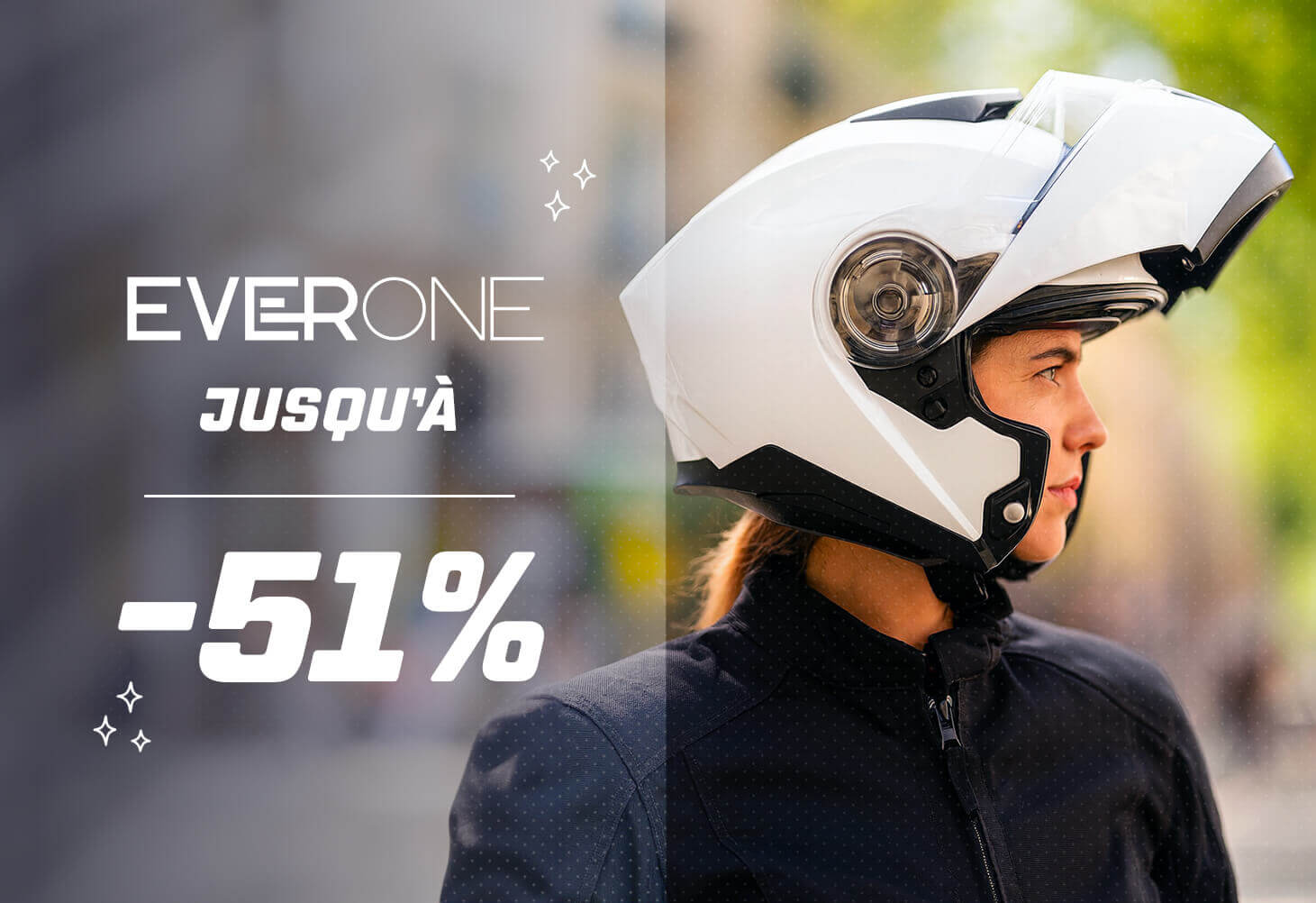 Casques Everone jusqu'� -51%