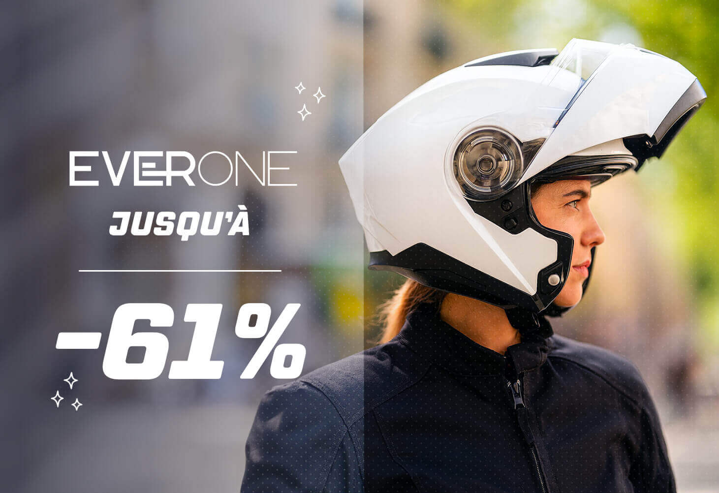 Casques Everone jusqu'� -61%