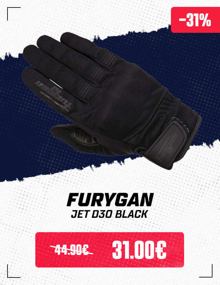 FURYGAN JET D3O BLACK