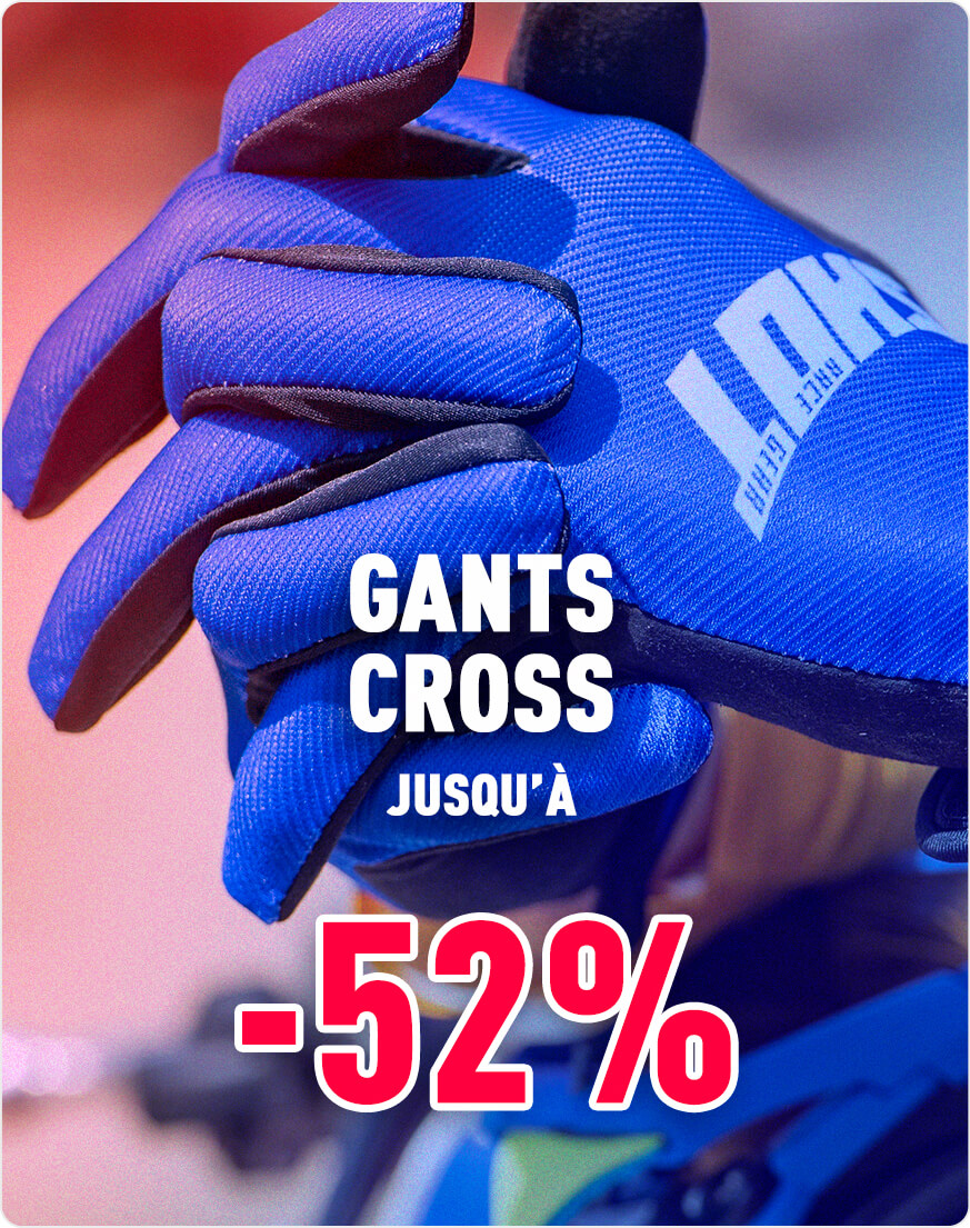 Gants cross jusqu' -52%