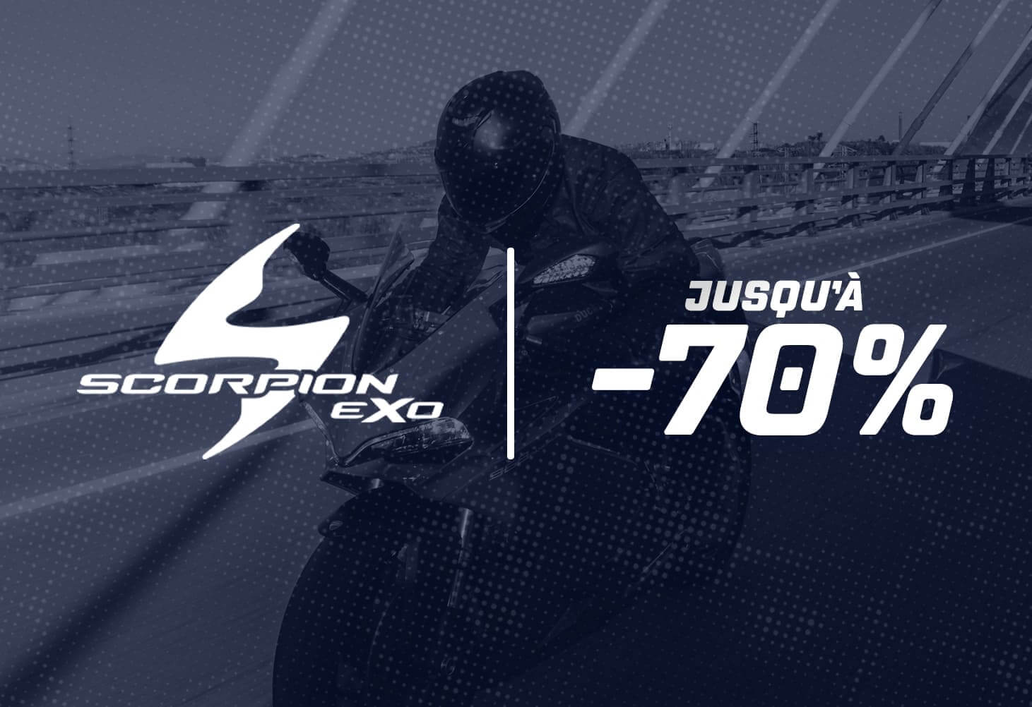 Casques Scorpion jusqu' -70%