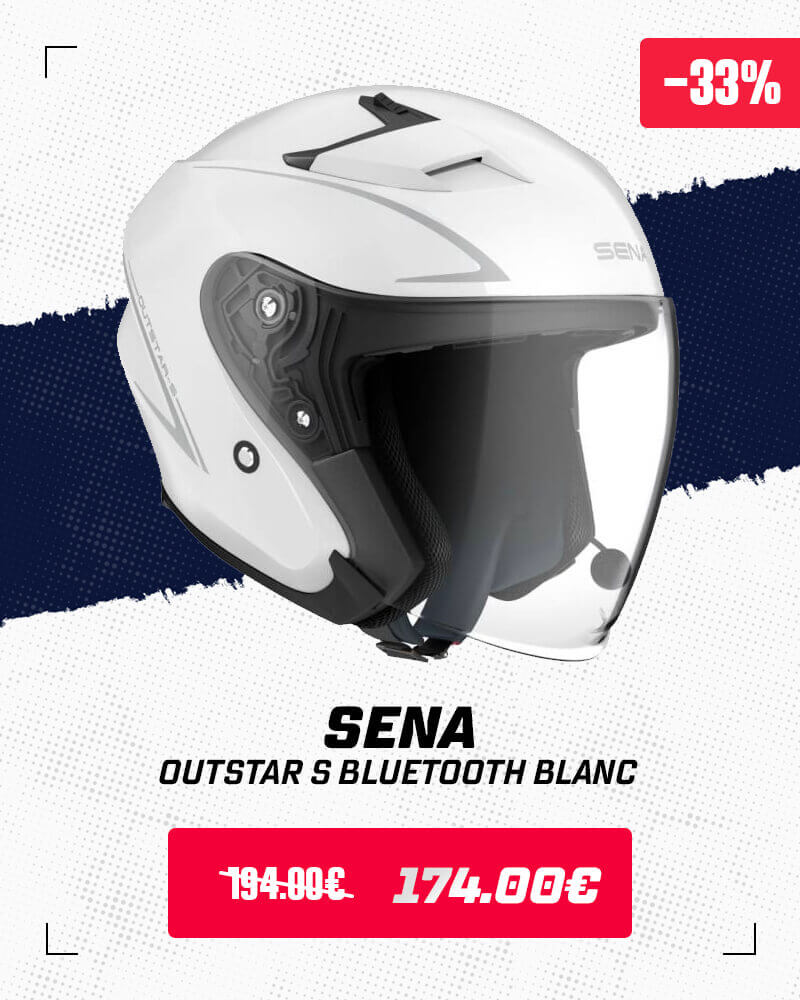 Sena Europe Outstar S Bluetooth Blanc