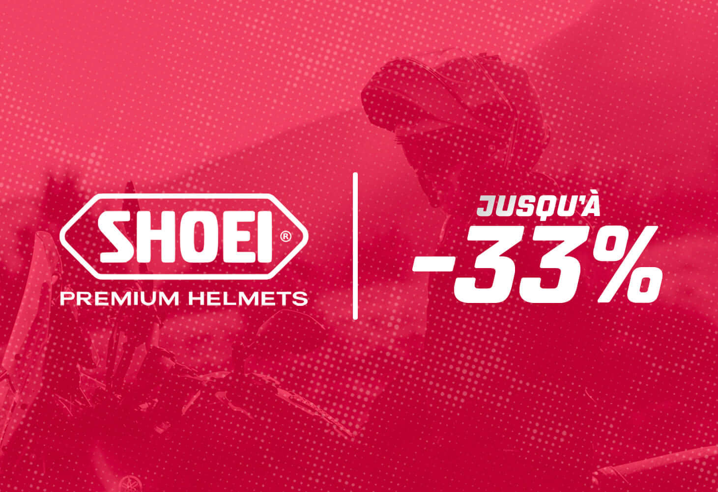 Casques Shoei jusqu' -33%