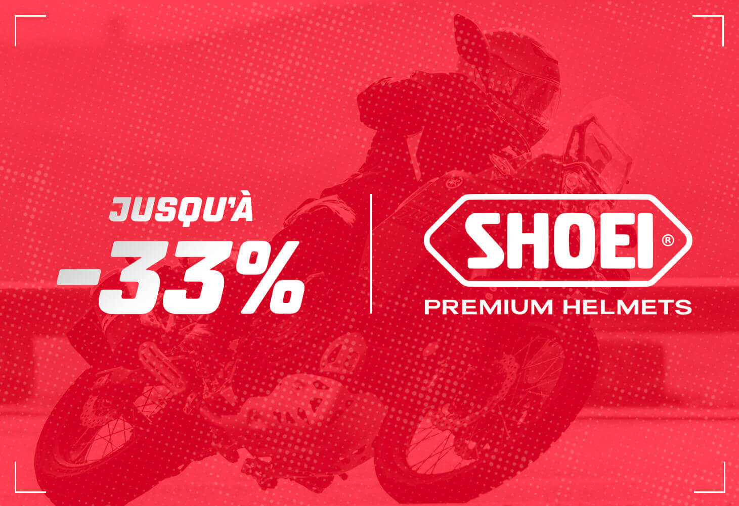 Casques Shoei jusqu'� -33%