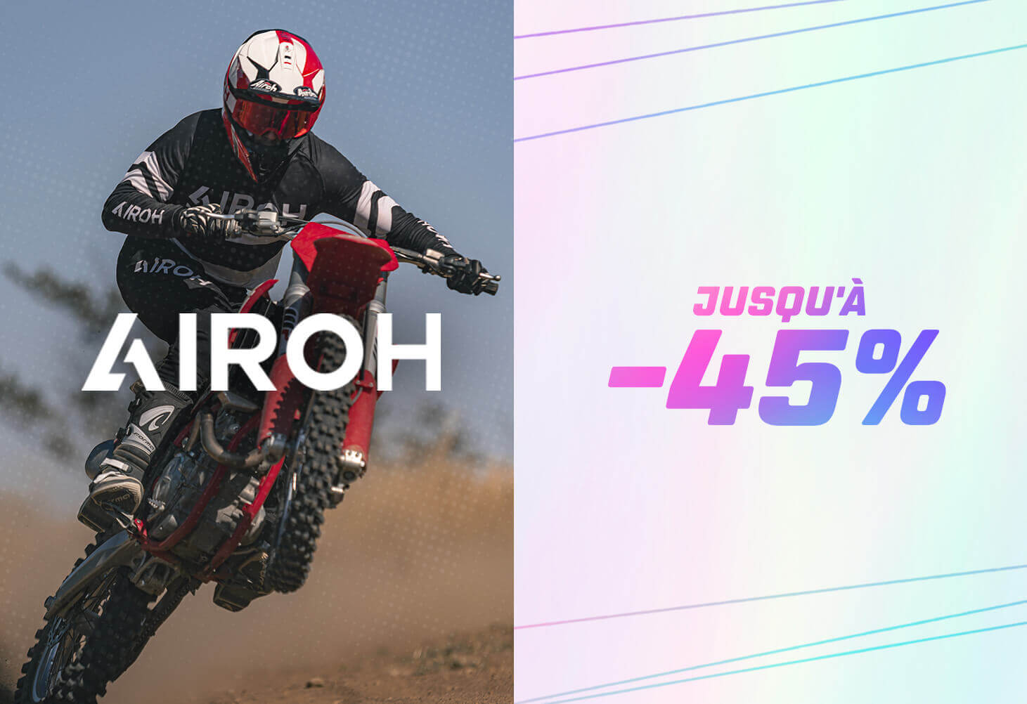 Airoh jusqu' -45%