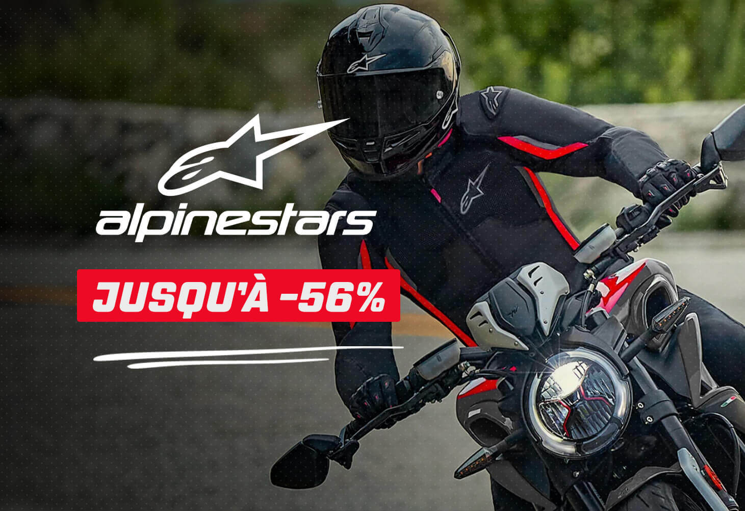 Alpinestars jusqu'� -56%