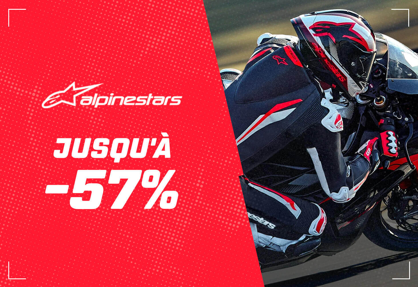 Alpinestars jusqu'� -57%