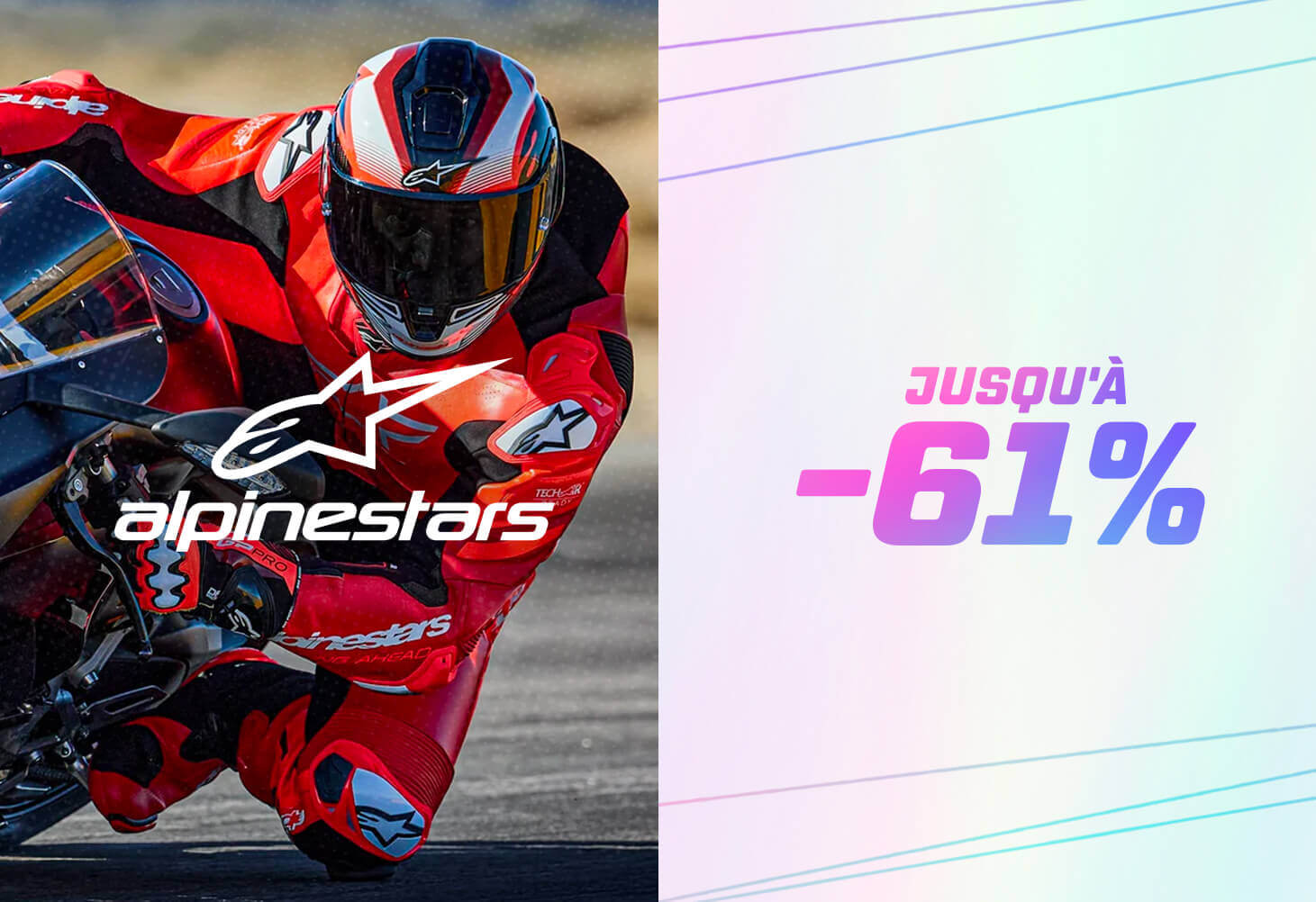 Alpinestars jusqu' -58%
