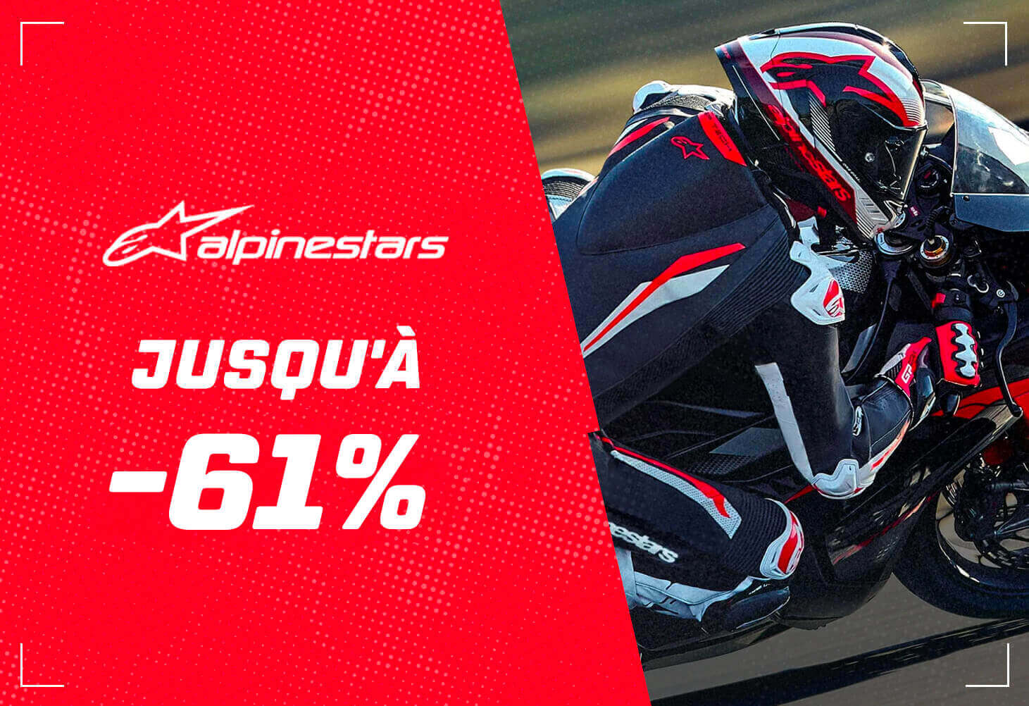 Alpinestars jusqu'� -61%