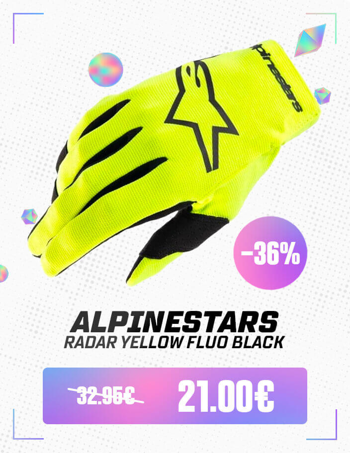 Alpinestars Radar Yellow Fluo Black