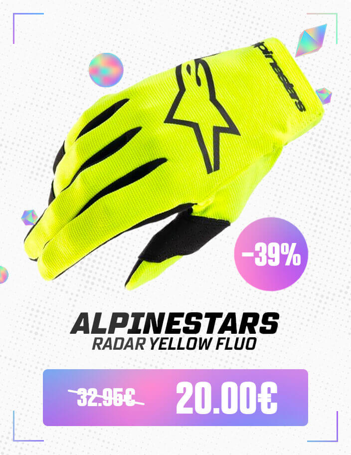 Alpinestars Radar Yellow Fluo Black