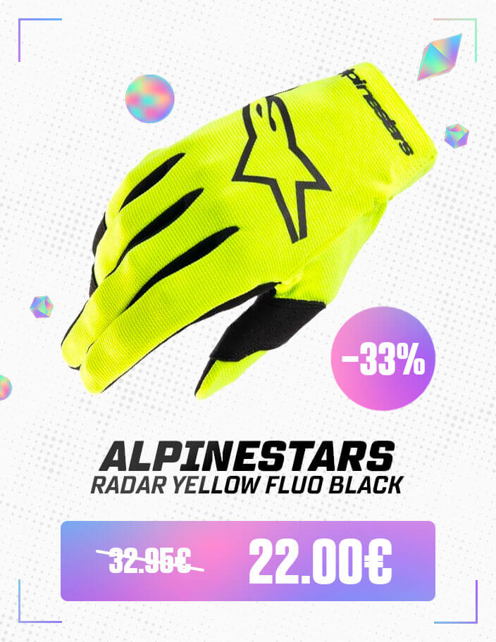 Alpinestars Radar Yellow Fluo Black