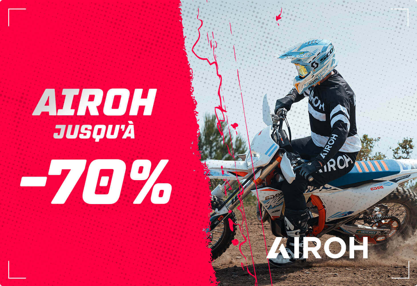 Airoh jusqu' -70%