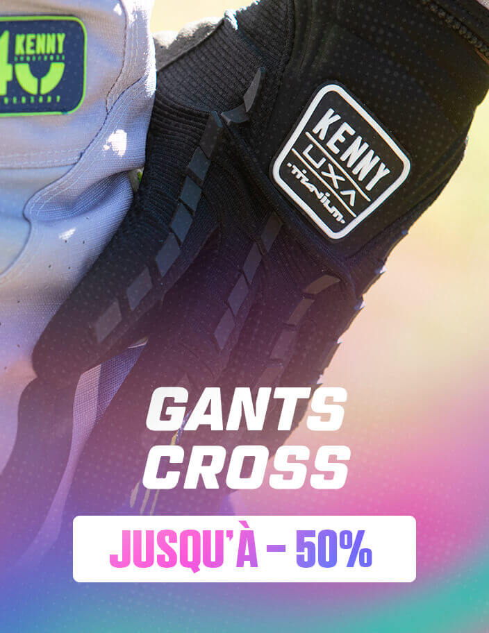 Gants cross jusqu' -50%