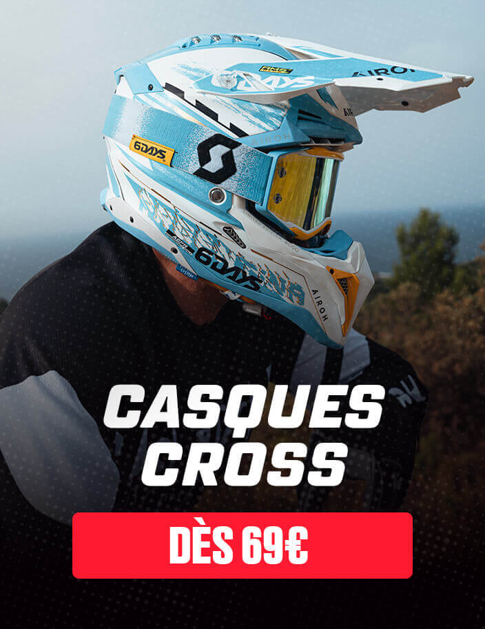 Casques cross d�s 69�