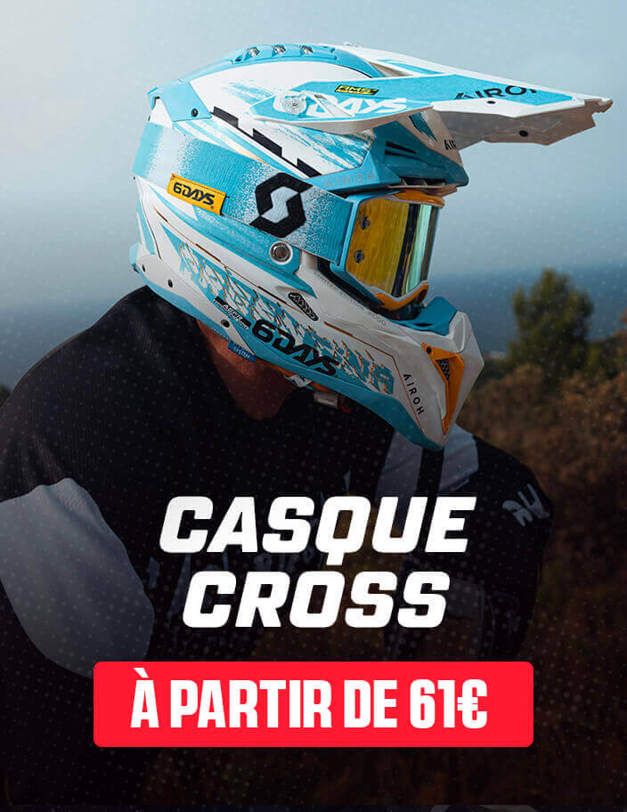 Casques cross d�s 61�
