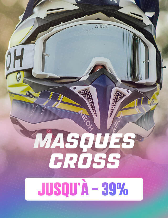 Masques cross jusqu' -39%