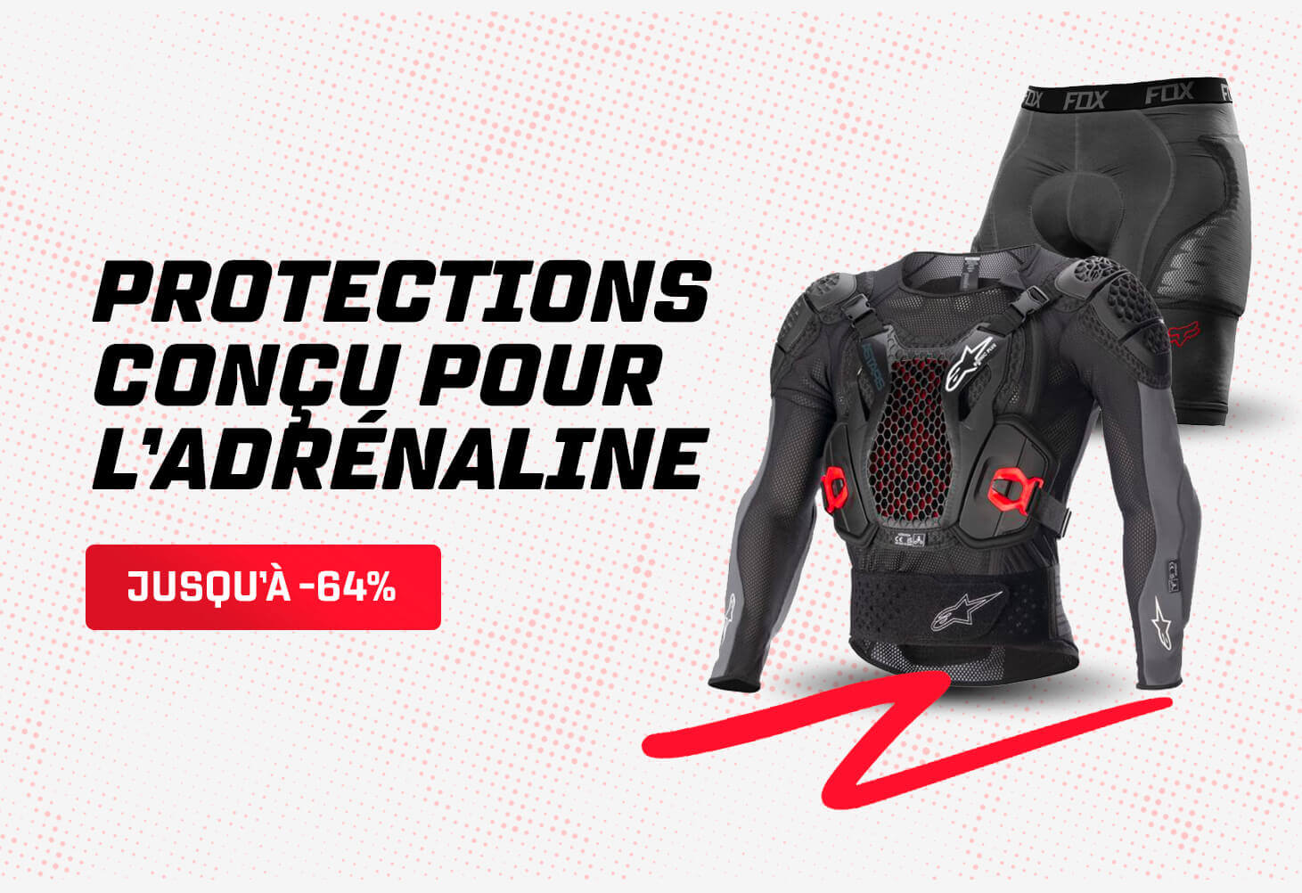 Protection con�ue pour l'adr�naline