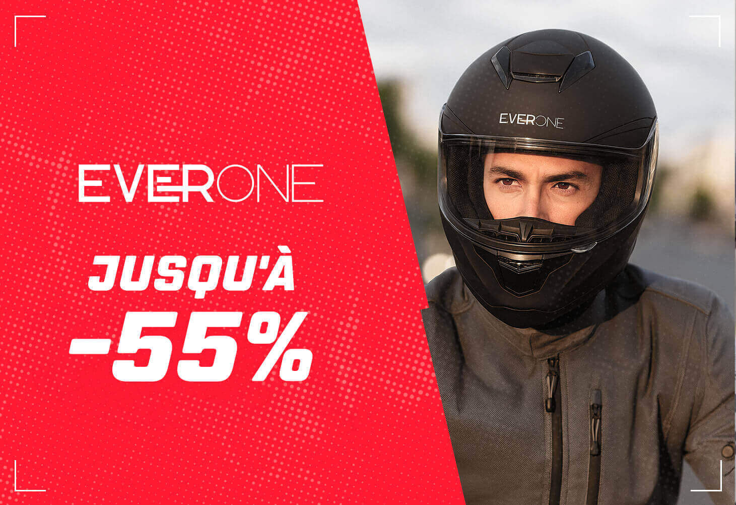 Casques Everone jusqu'� -55%