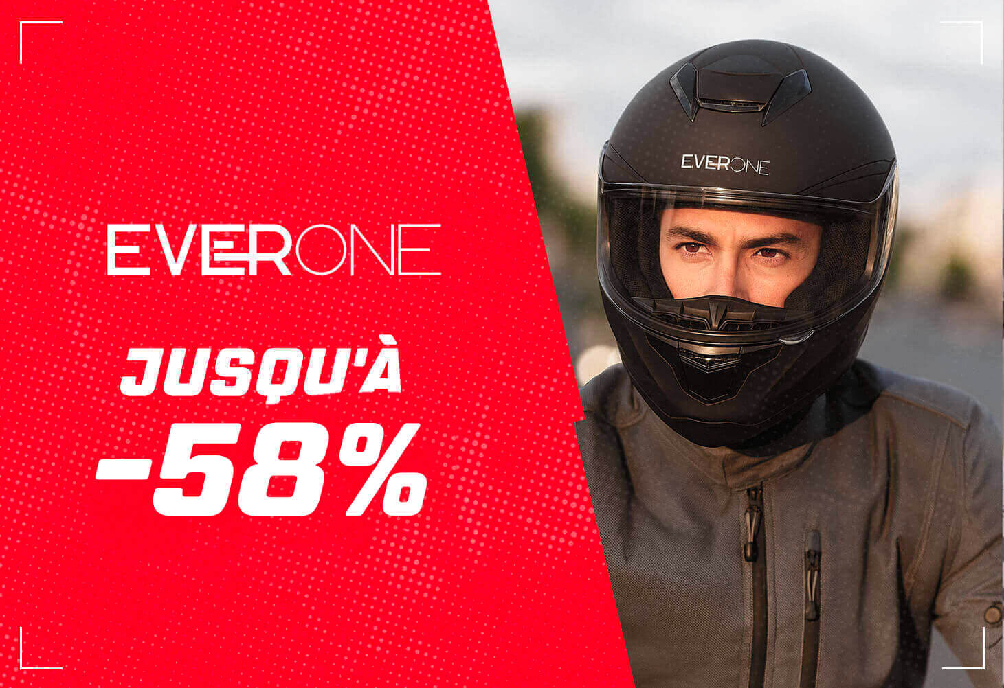 Casques Everone jusqu'� -58%