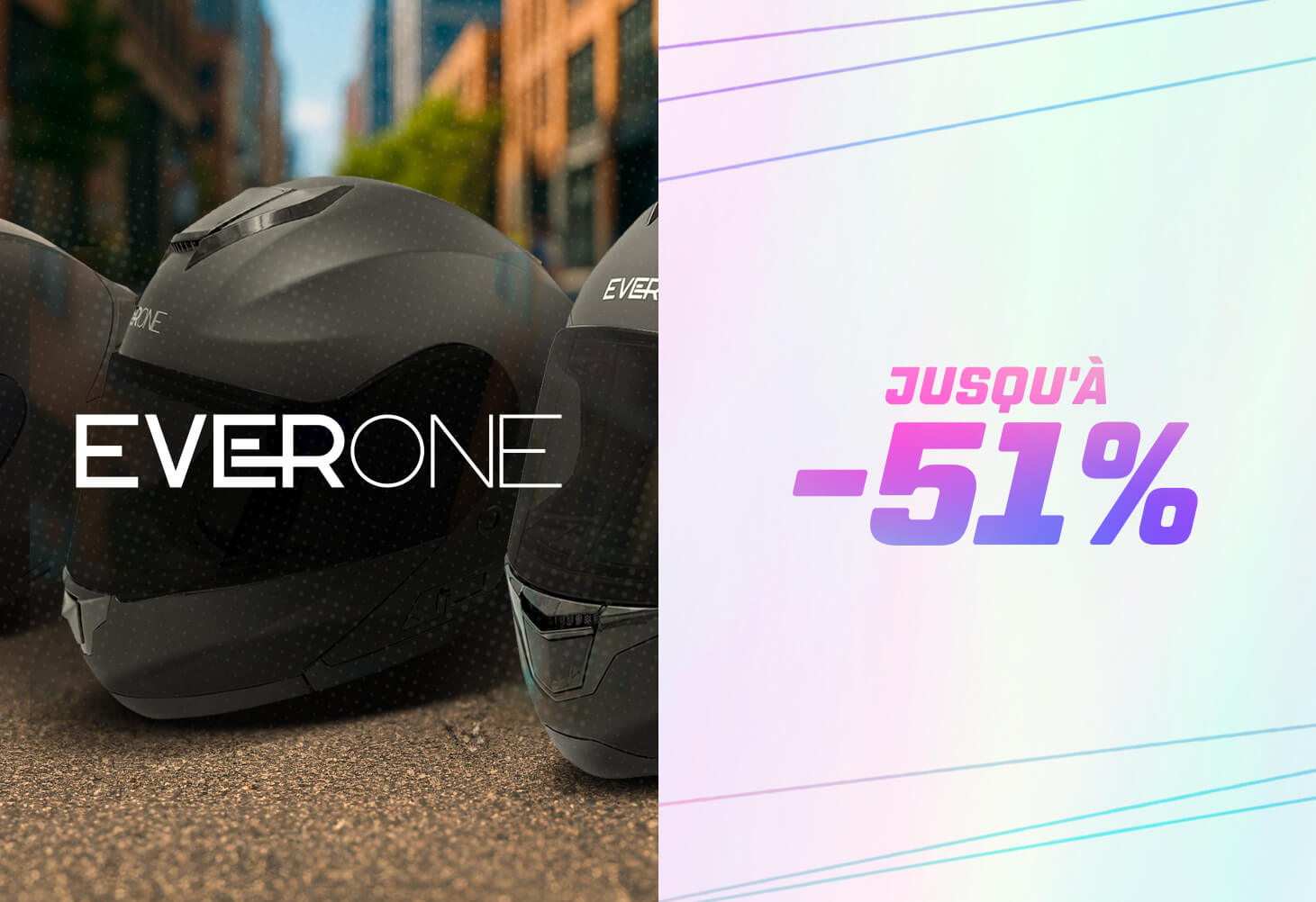 Casques Everone jusqu' -51%