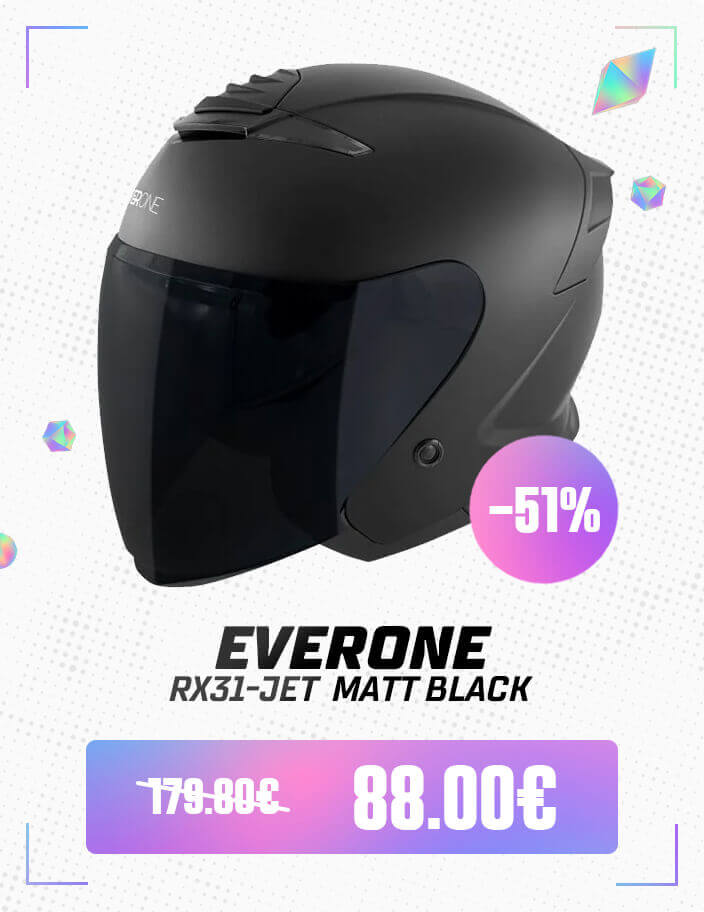 Everone RX31-Jet Matt Black