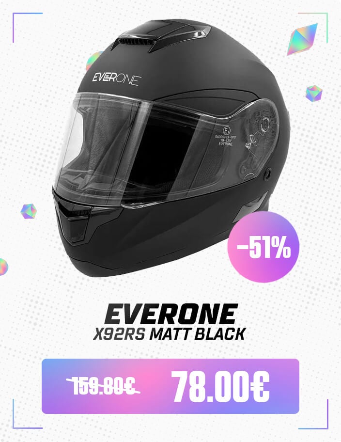 Everone X92RS Matt Black