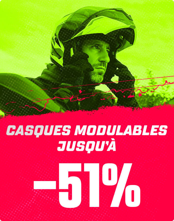 Casques modulables jusqu' -51%