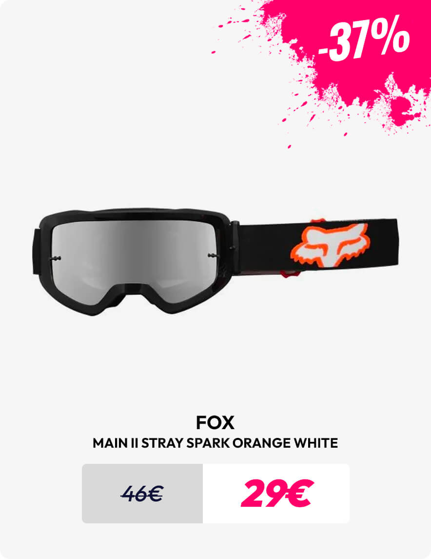 FOX MAIN II STRAY SPARK ORANGE WHITE