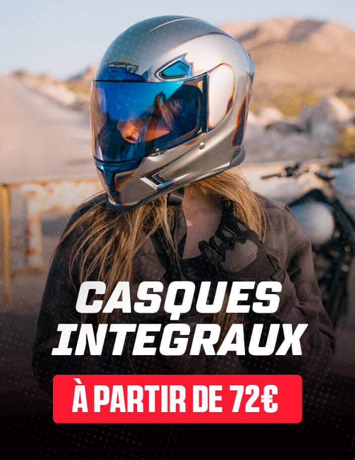 Casque int�gral � partir de 72�