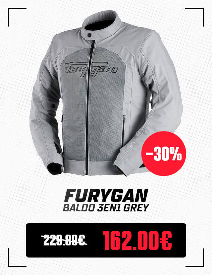 Furygan Baldo 3 en1 Grey