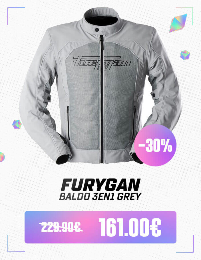 Furygan Baldo 3 en1 Grey
