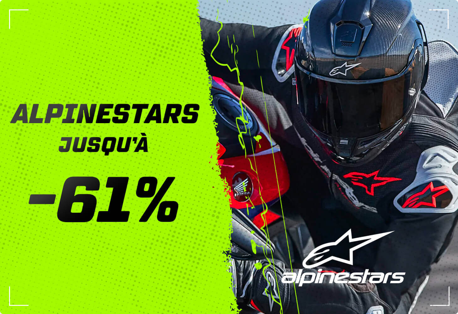 Alpinestars jusqu' -61%