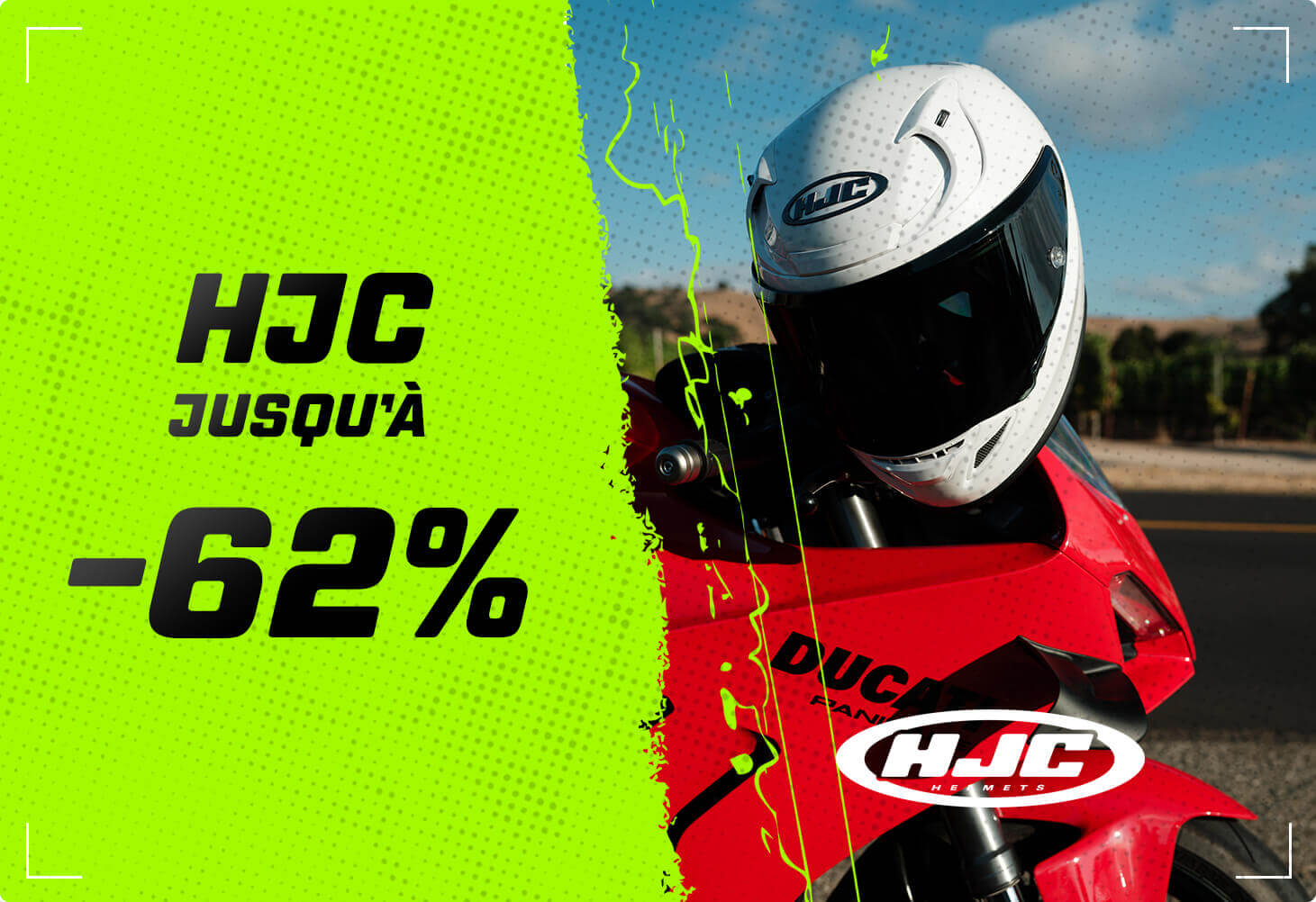 Casques HJC jusqu' -62%
