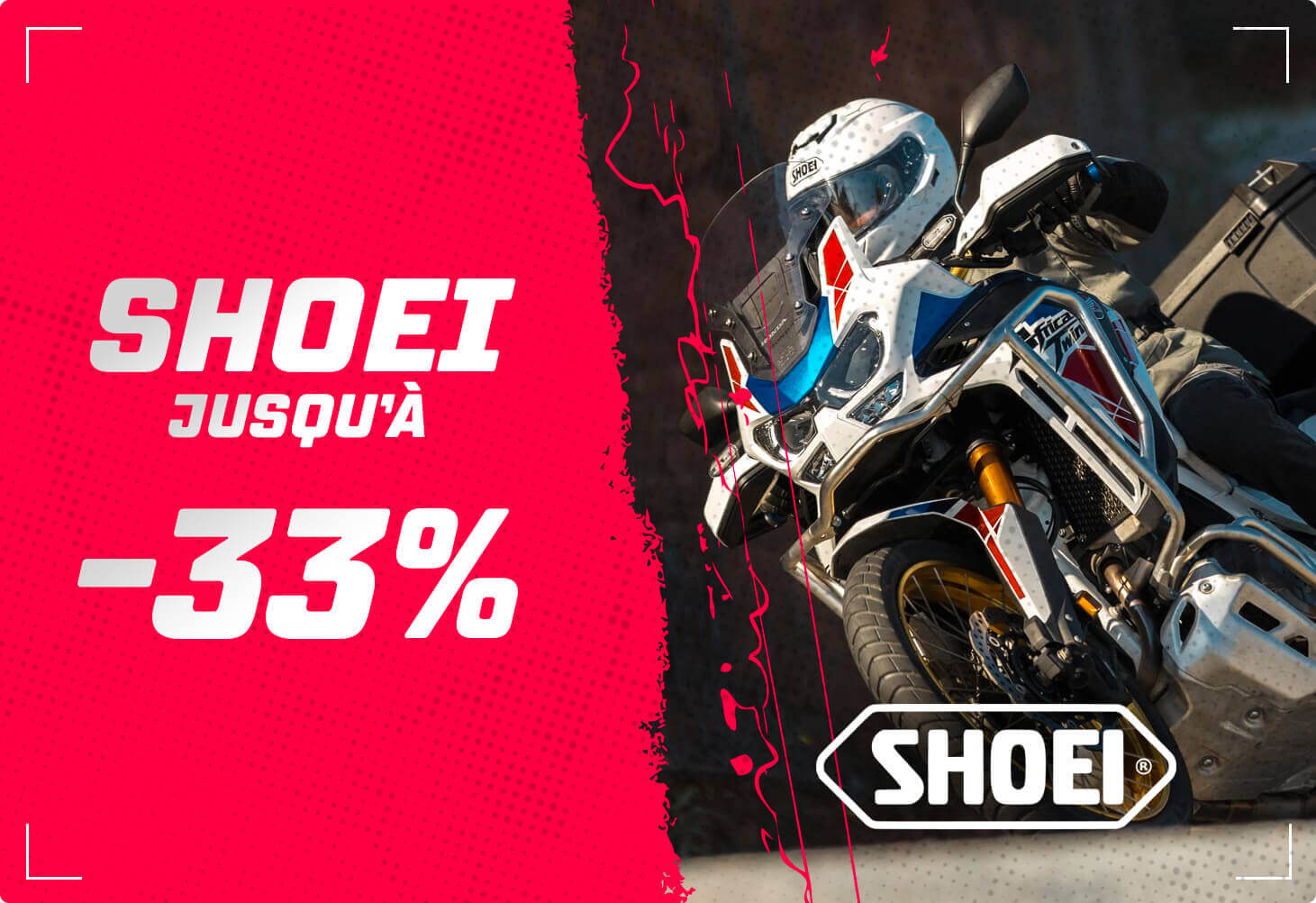 Casques Shoei jusqu' -33%
