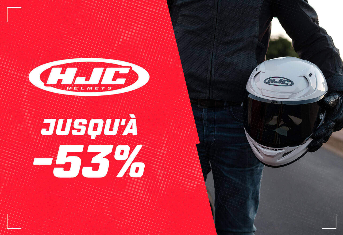Casques HJC jusqu'� -53%