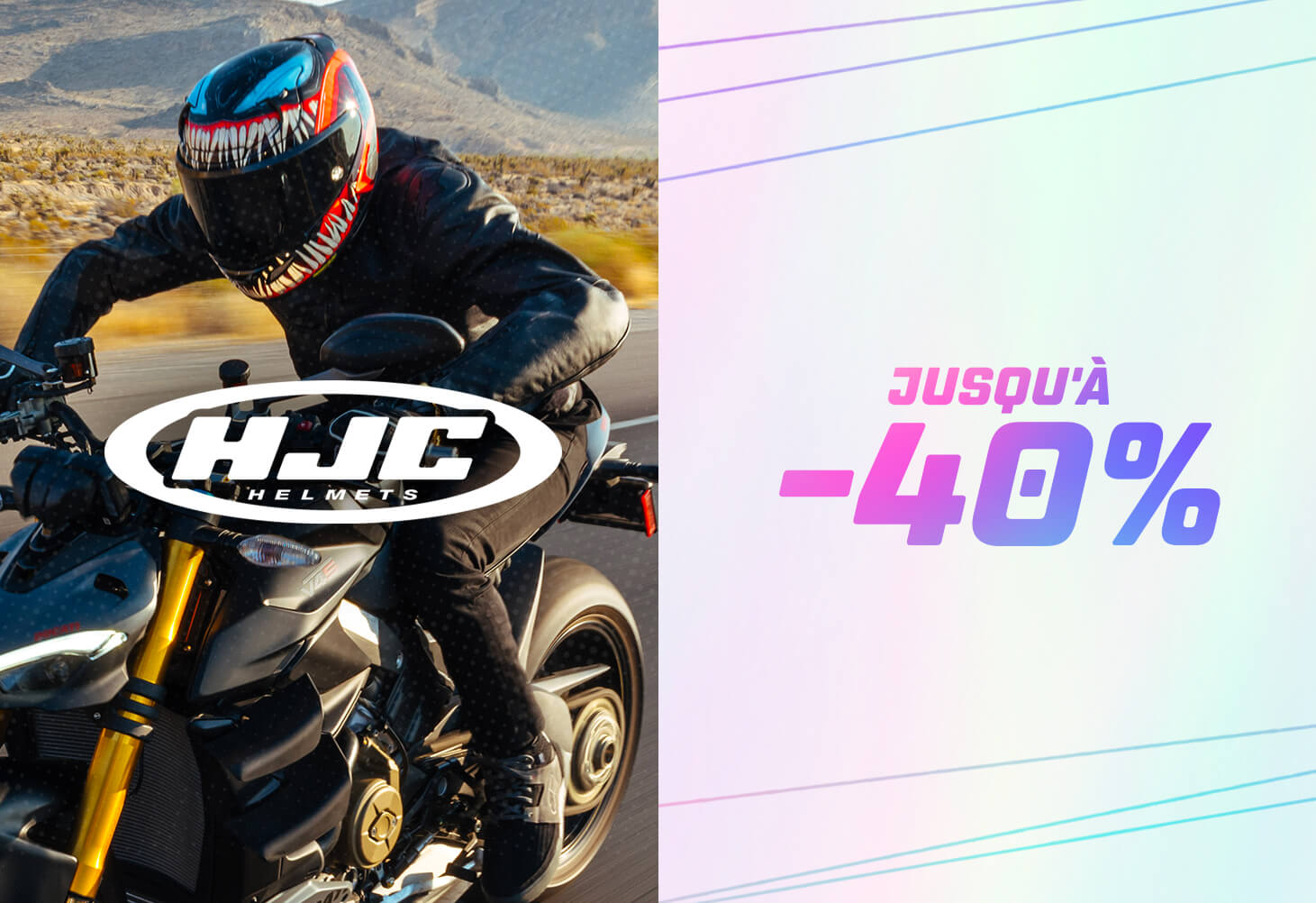 Casques HJC jusqu' -40%