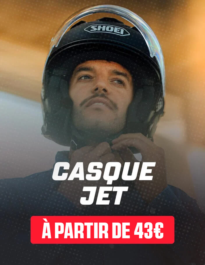 Casques jet � partir de 43�