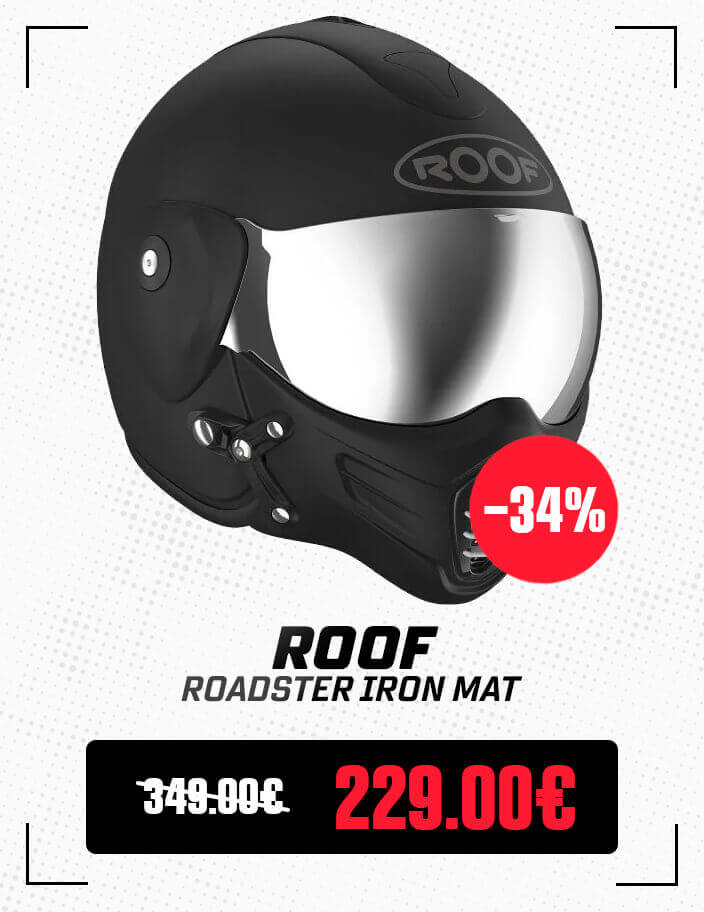Roof Roadster Iron Mat Black Silver