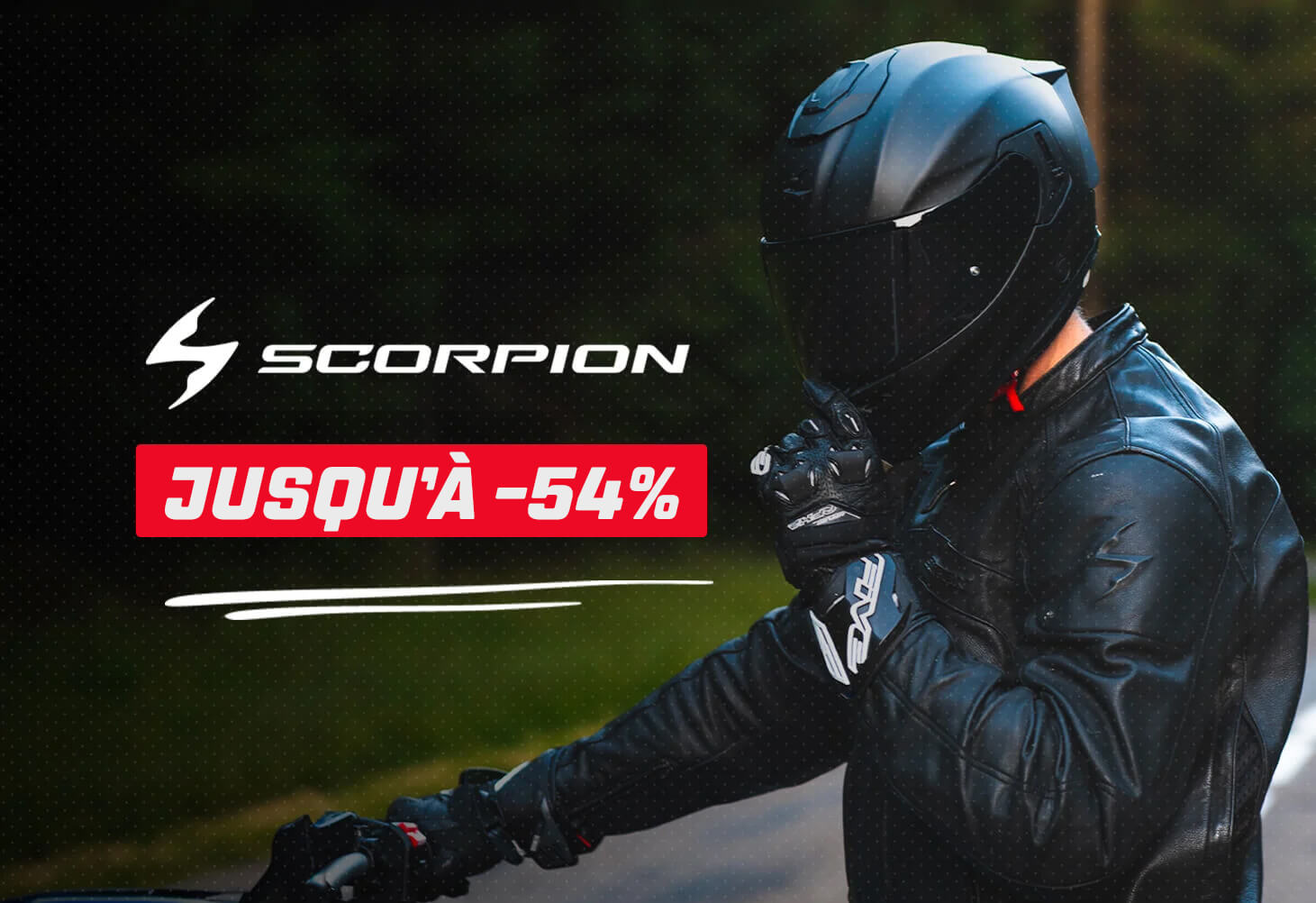 Casques Scorpion jusqu'� -54%