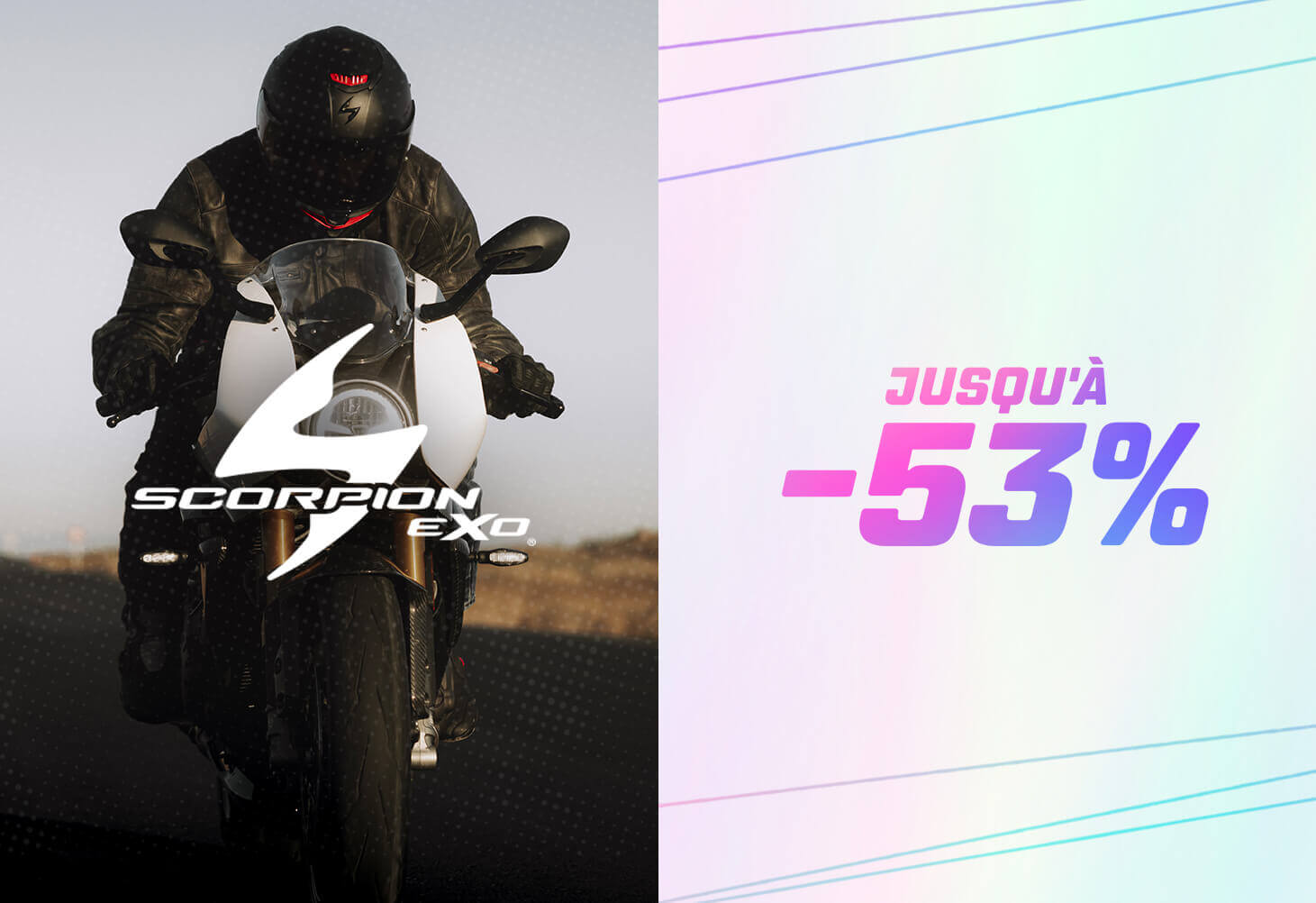 Casques Scorpion jusqu' -53%