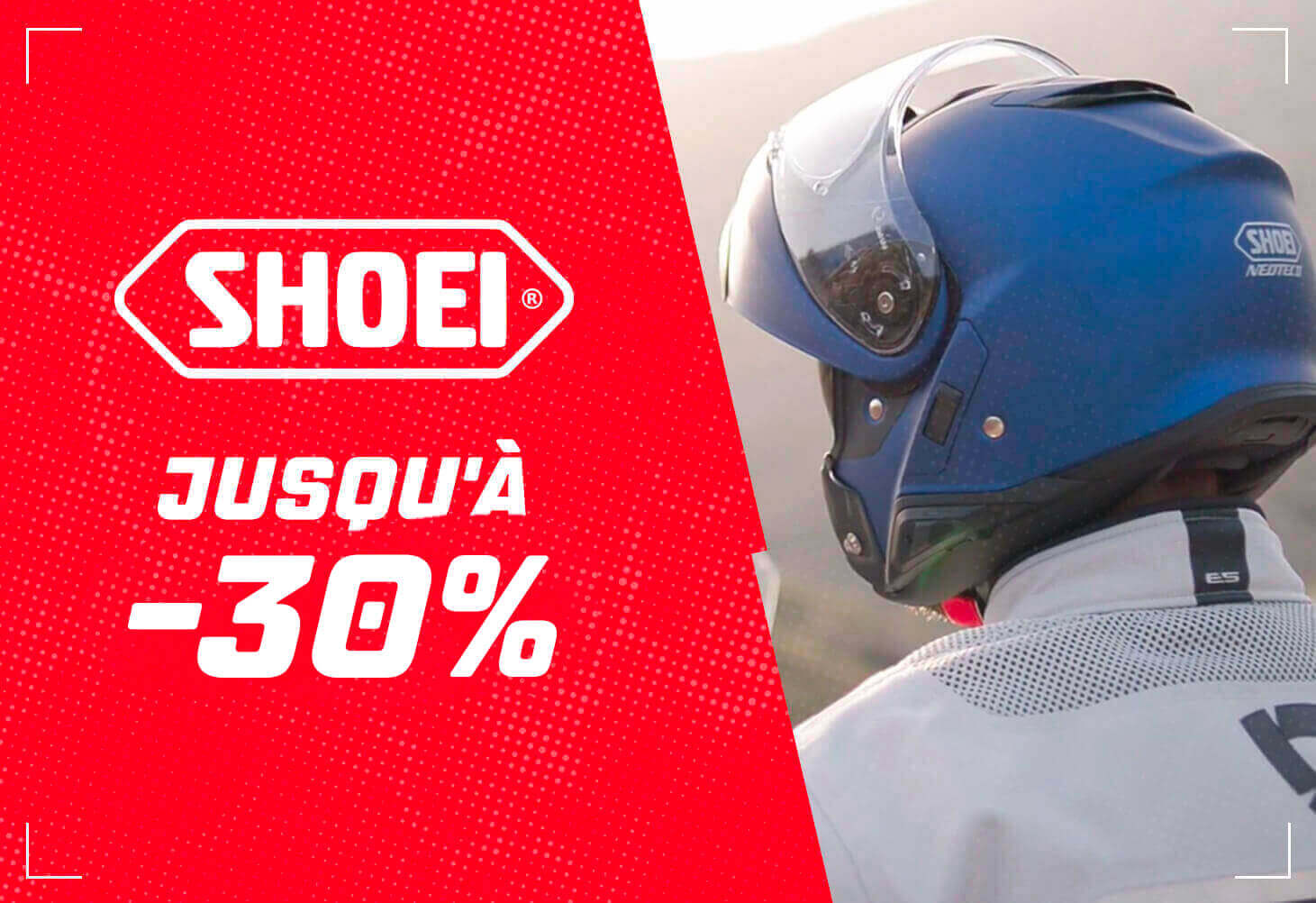 Casques Shoei jusqu'� -30%