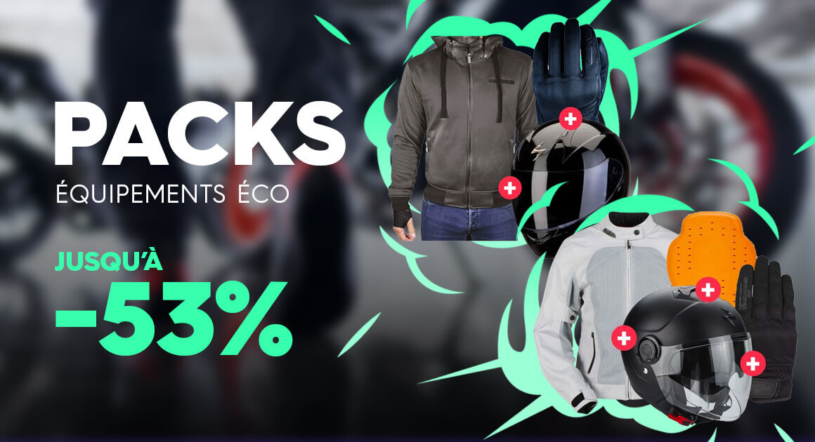 Packs quipement jusqu' -53%