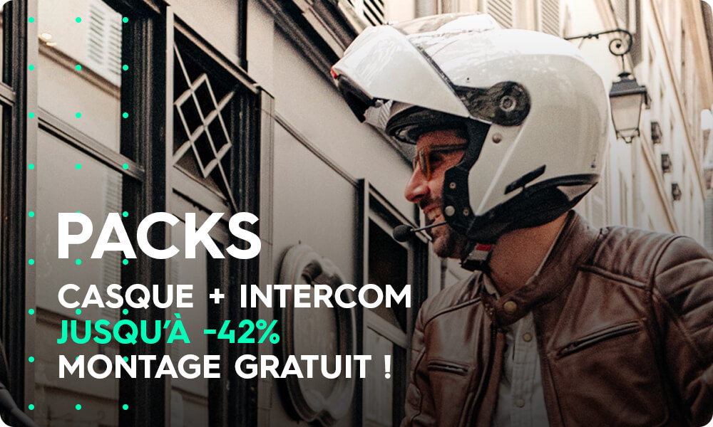 PACKS CASQUE + INTERCOM