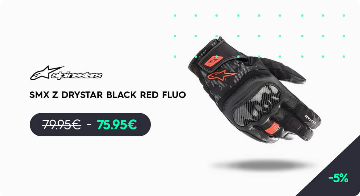 SMX Z DRYSTAR BLACK RED FLUO