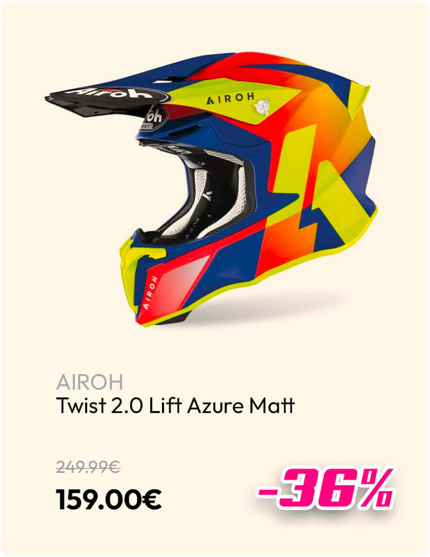 AIROH TWIST 2.0 LIFT AZURE MATT