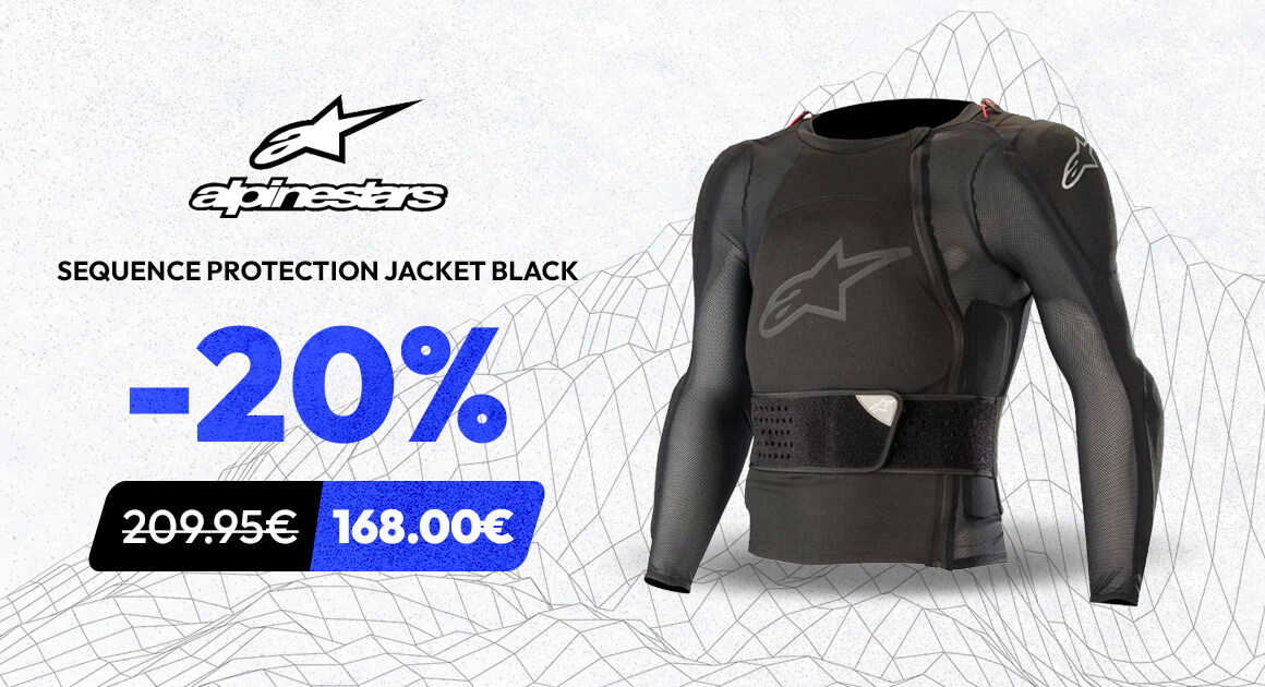ALPINESTARS SEQUENCE PROTECTION JACKET BLACK