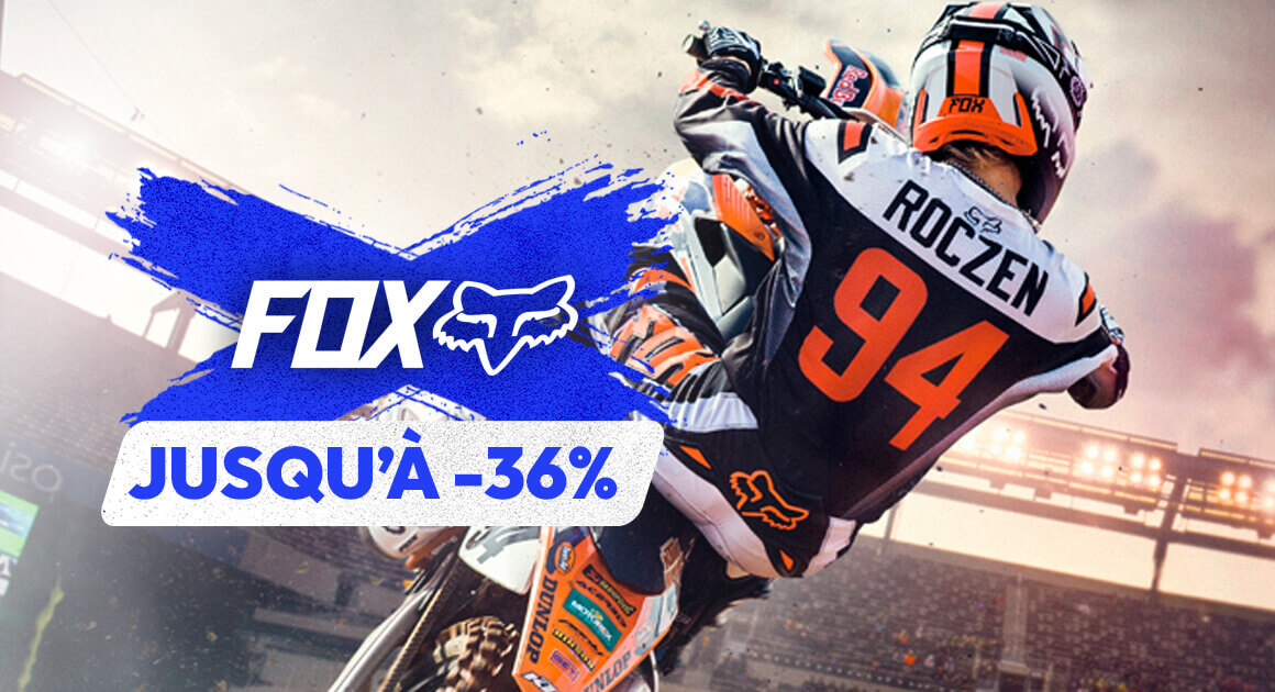 Fox jusqu' -36%